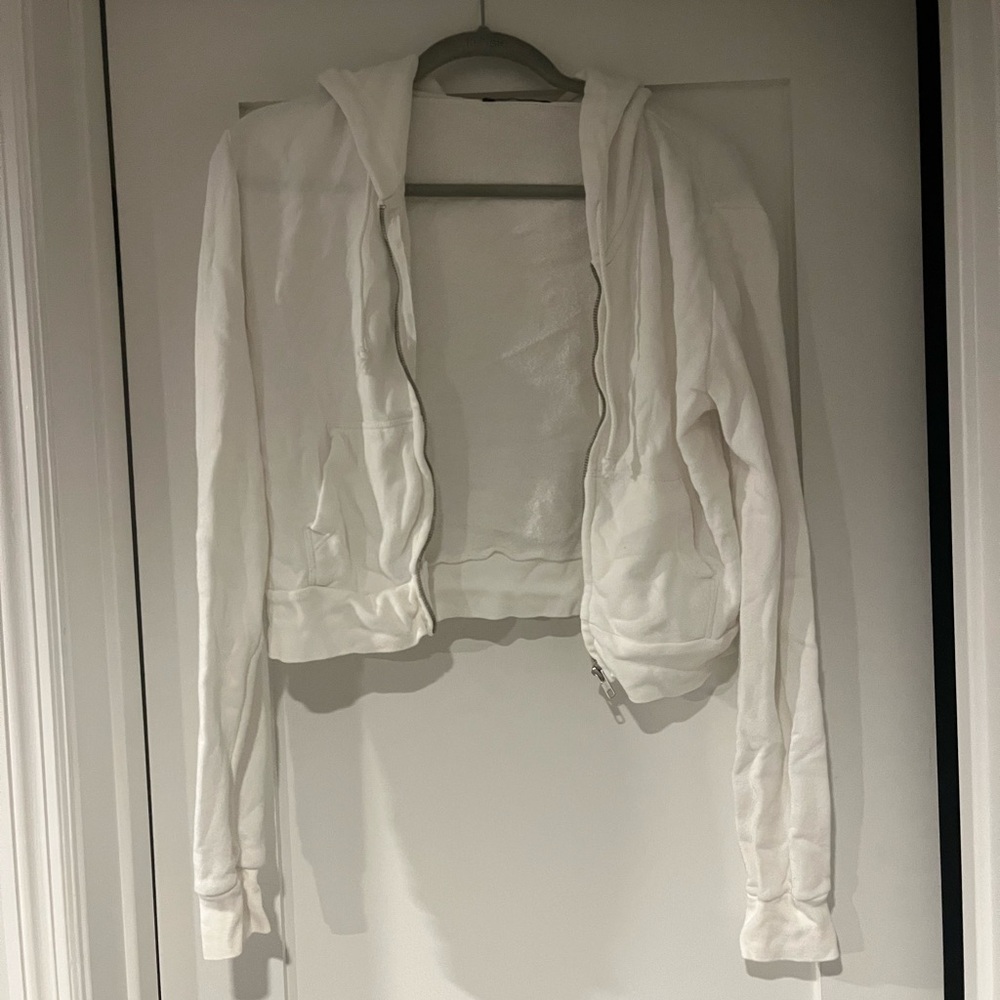 Brandy Melville cropped zip up